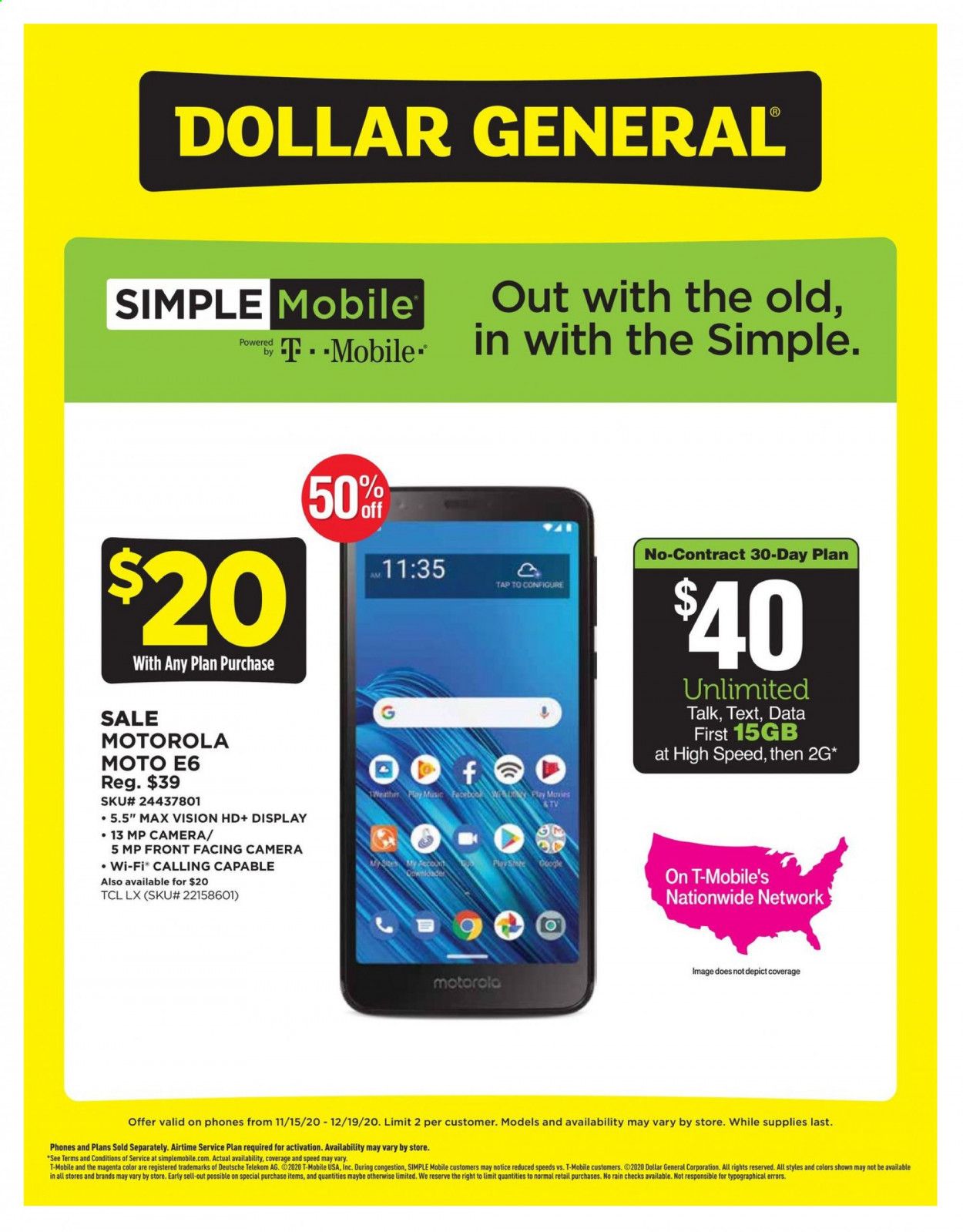 Dollar General Weekly Ad Flyer November 15 to December 19