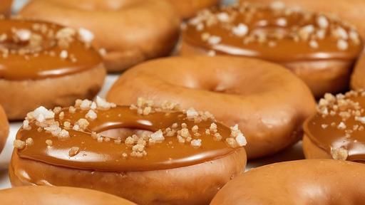 Krispy Kreme Launches Limited Time Only Caramel Glazed and Salted Double Caramel Doughnuts Krispy Kreme Launches Limited Time Only Caramel Glazed and Salted Double Caramel Doughnuts