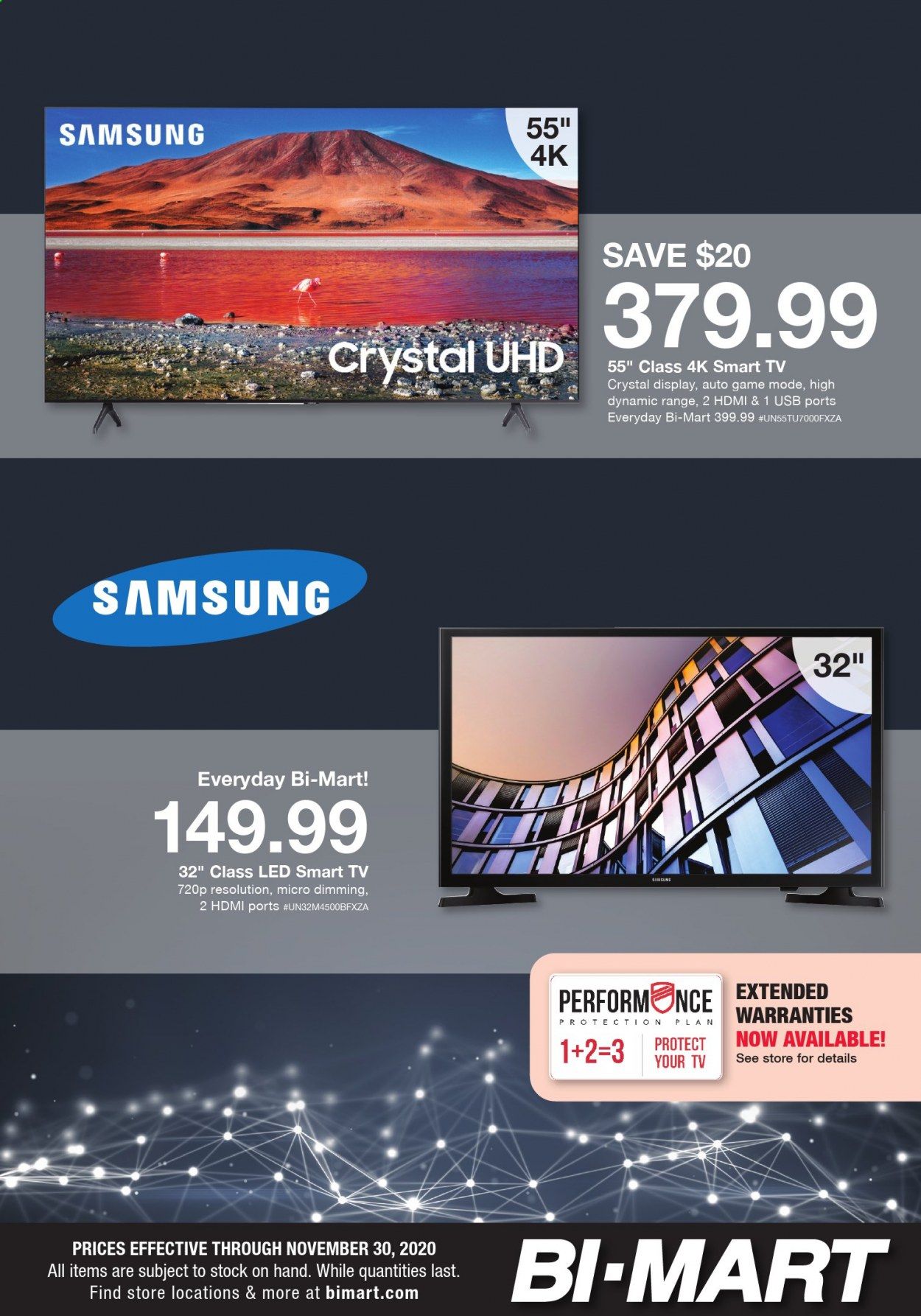 Bi-Mart Weekly Ad Flyer November 16 to November 30