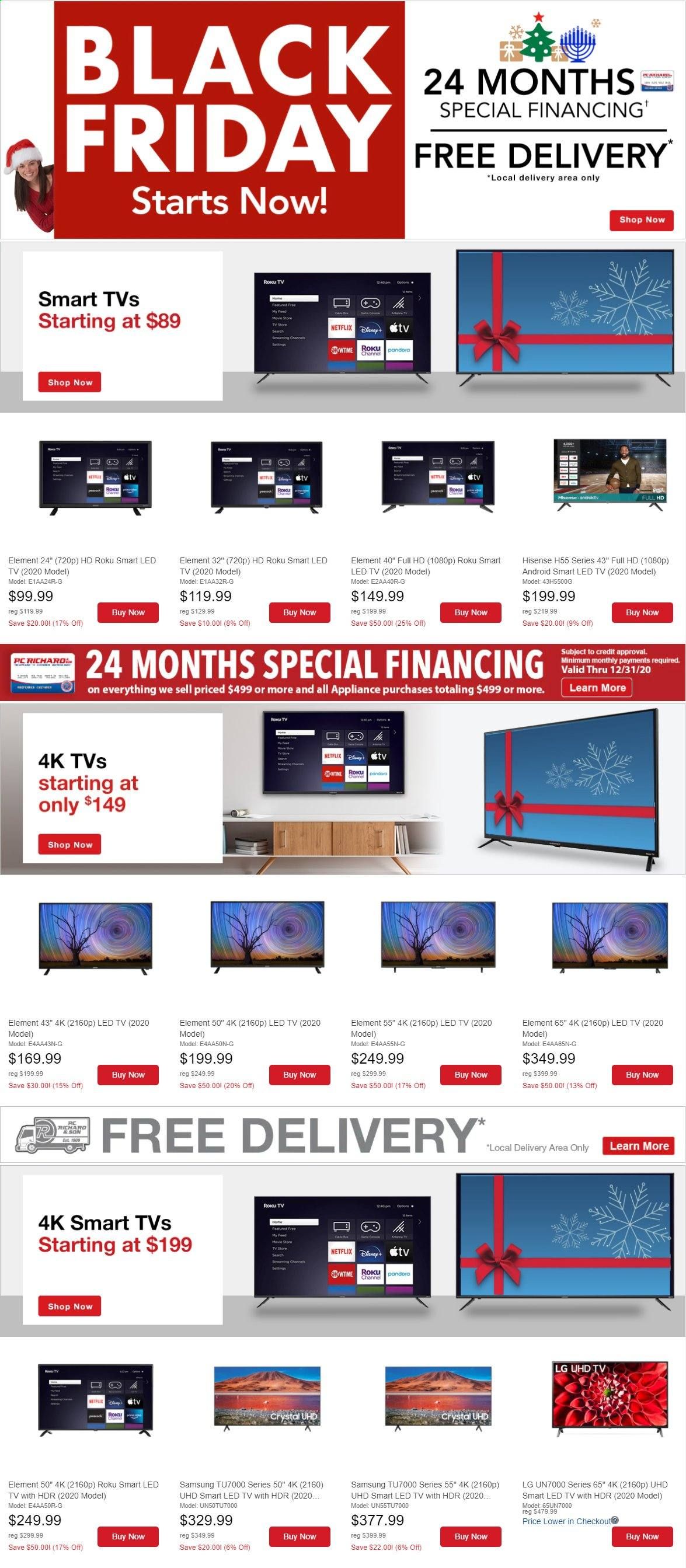 P.C. Richard & Son Weekly Ad Flyer November 16 to November 22