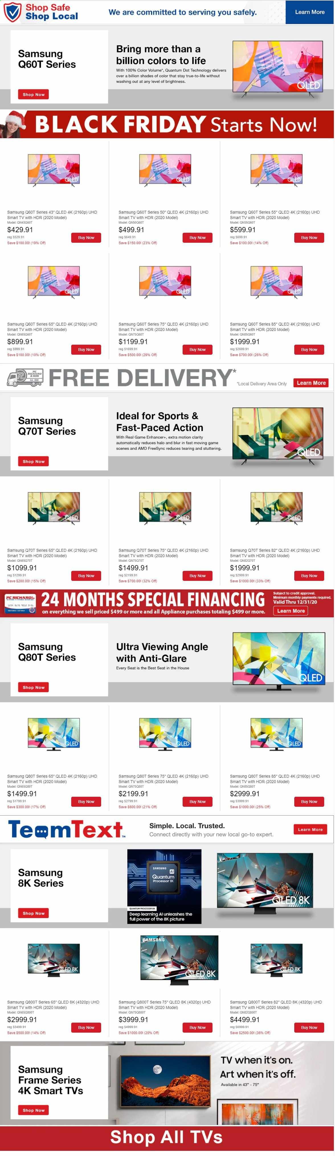 P.C. Richard & Son Weekly Ad Flyer November 16 to November 22