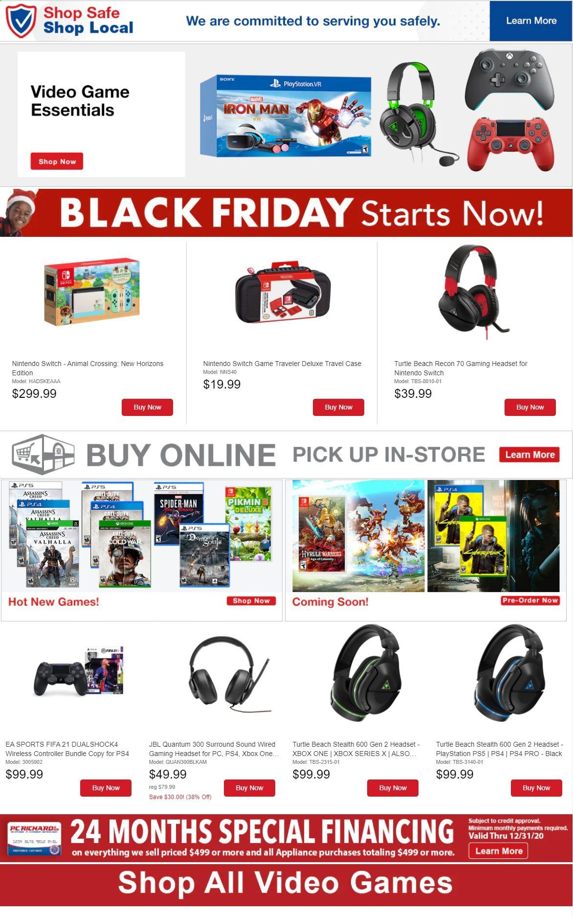 P.C. Richard & Son Weekly Ad Flyer November 16 to November 22