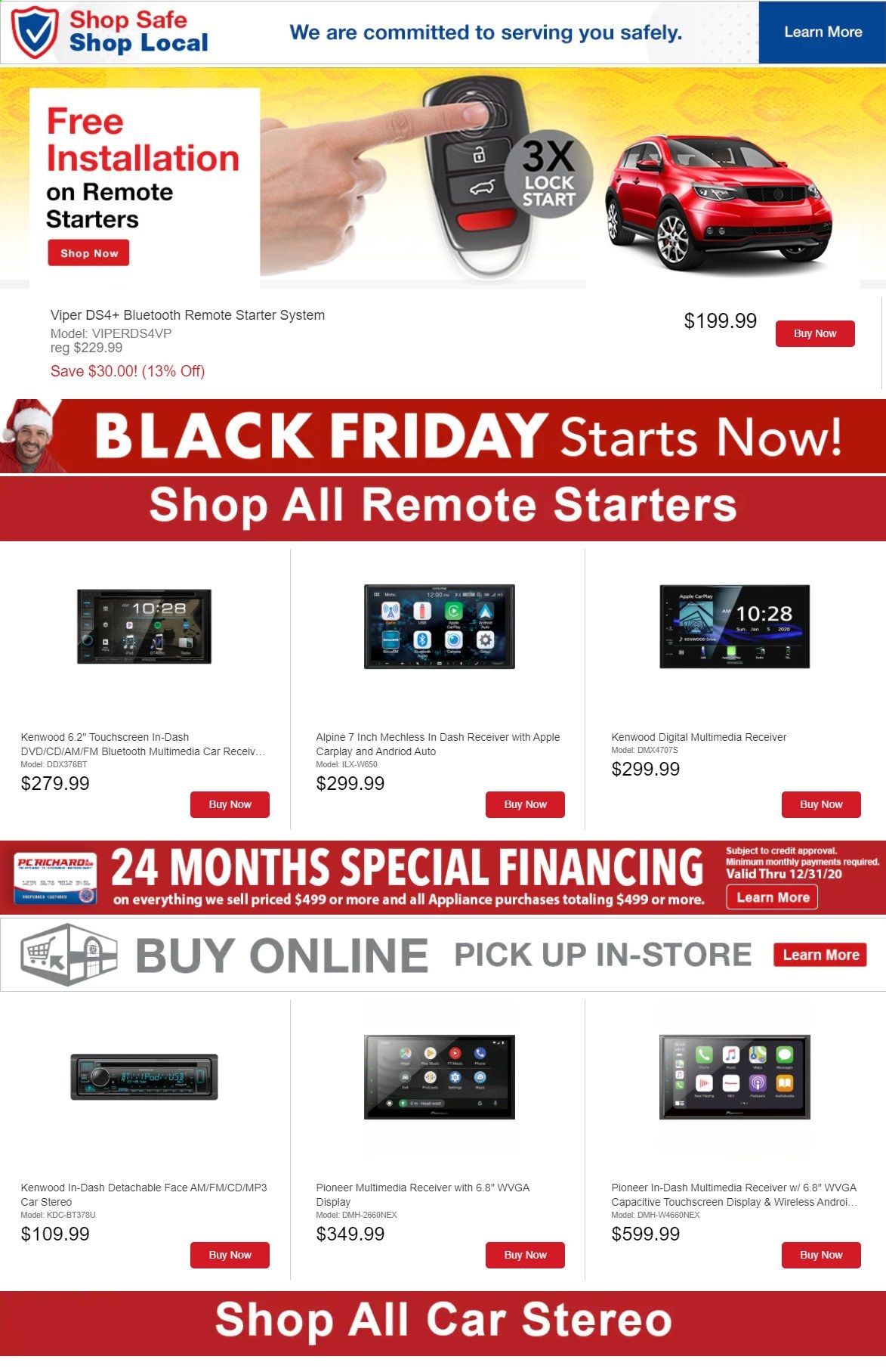 P.C. Richard & Son Weekly Ad Flyer November 16 to November 22