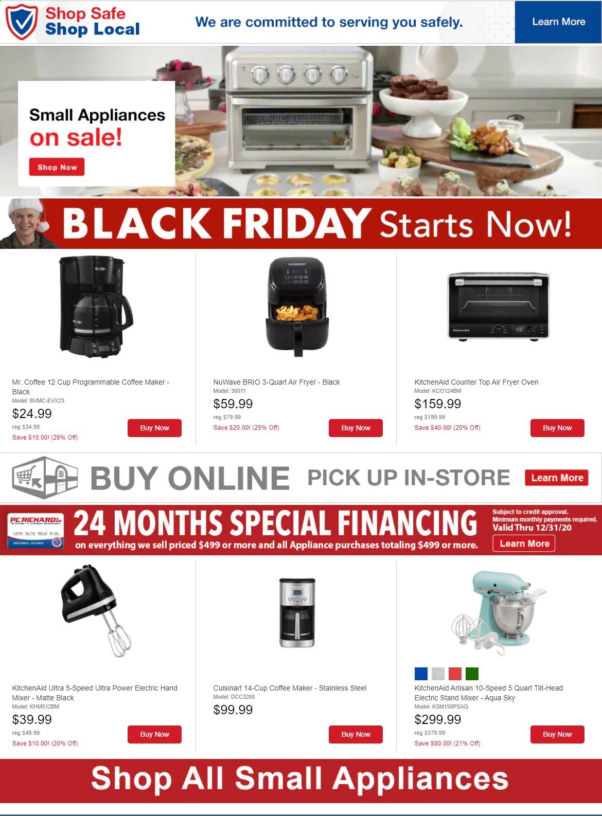 P.C. Richard & Son Weekly Ad Flyer November 16 to November 22
