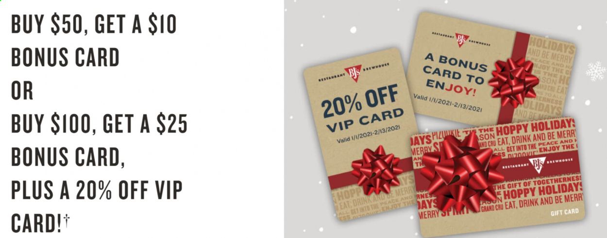 BJ’s Weekly Ad Flyer November 17 to November 24