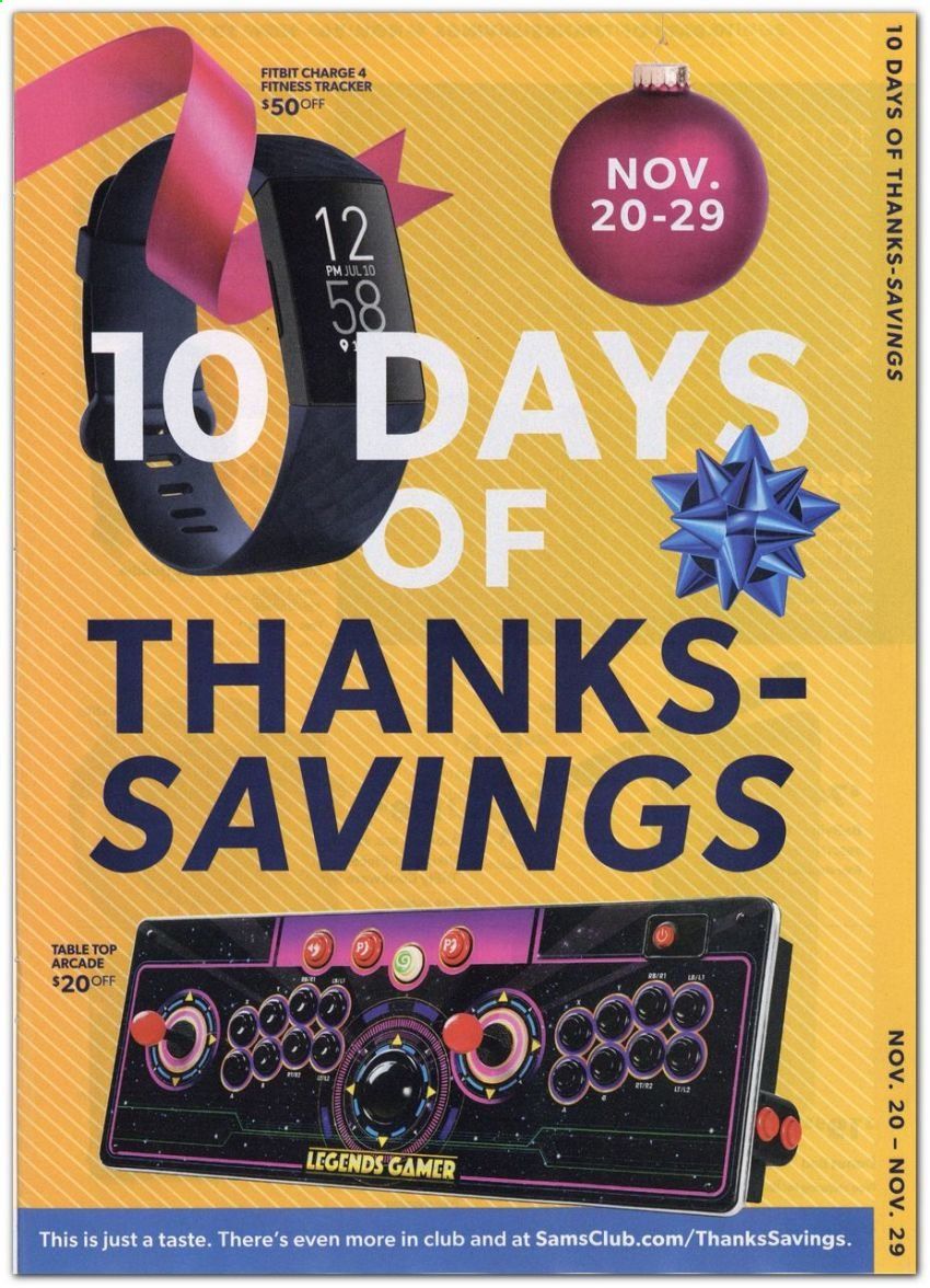 Sam's Club Weekly Ad Flyer November 20 to November 29
