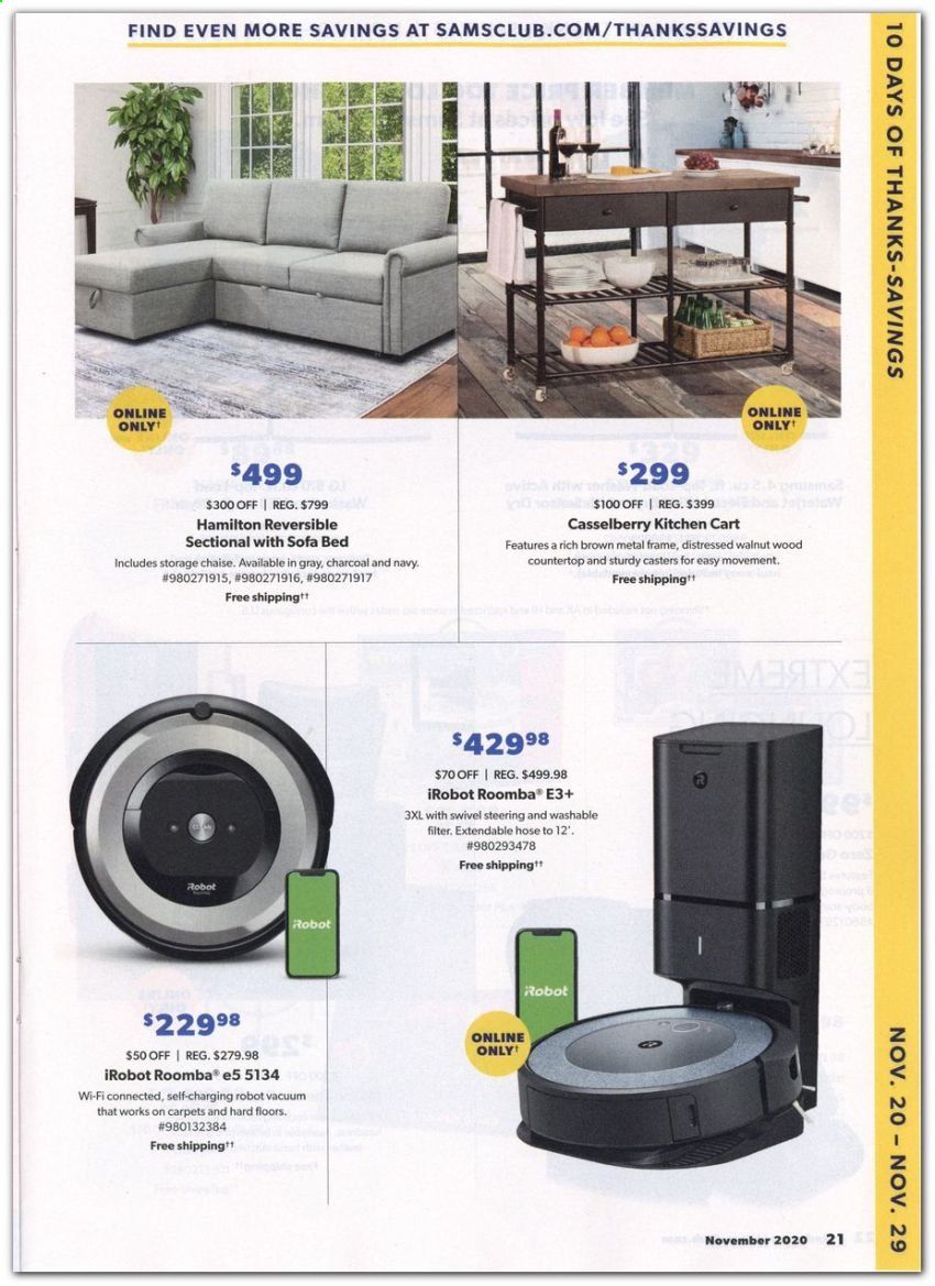 Sam's Club Weekly Ad Flyer November 20 to November 29
