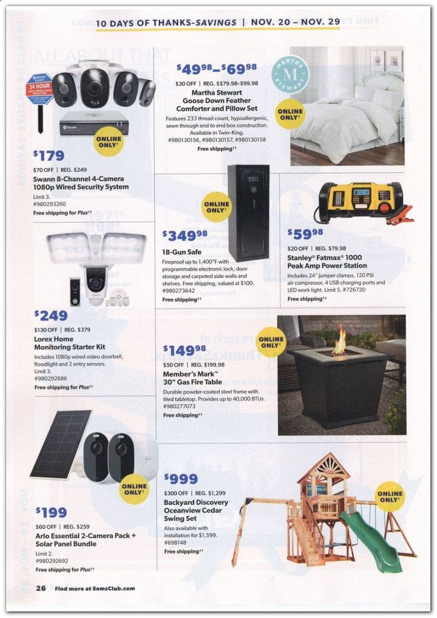 Sam's Club Weekly Ad Flyer November 20 to November 29