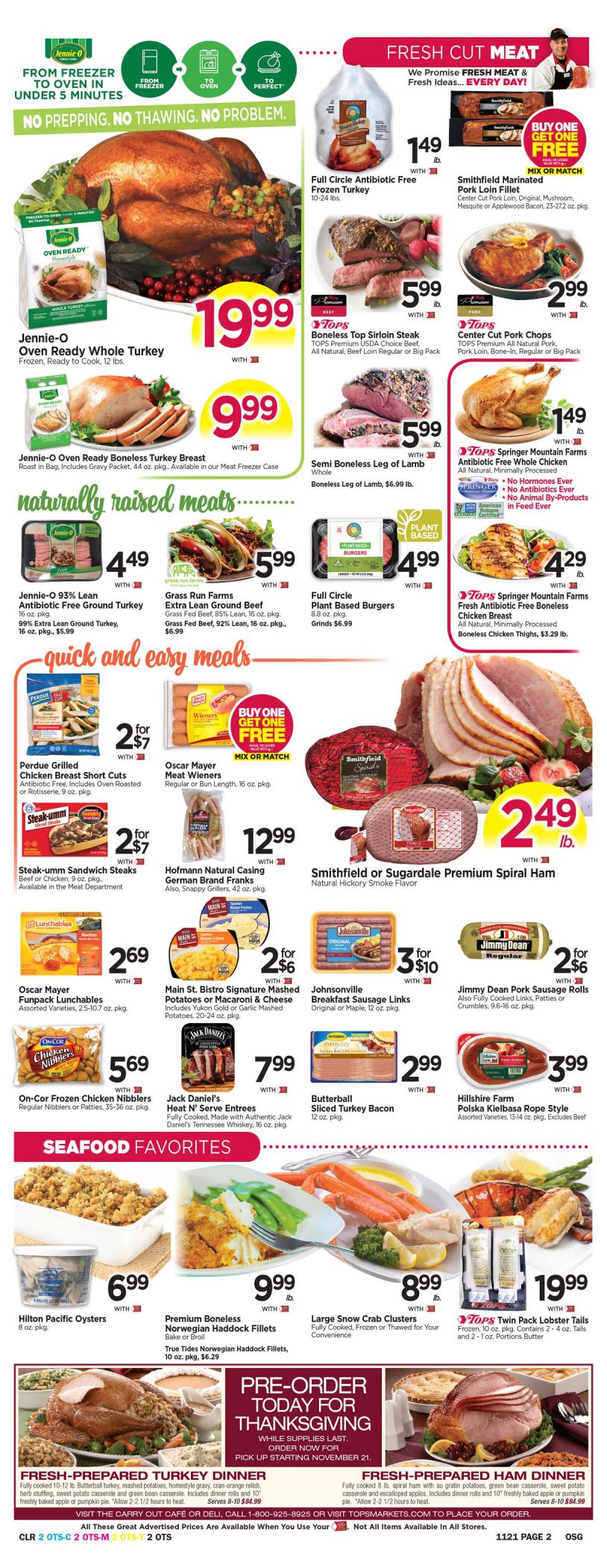 Tops Friendly Markets Weekly Ad Flyer November 17 to November 23, 2020