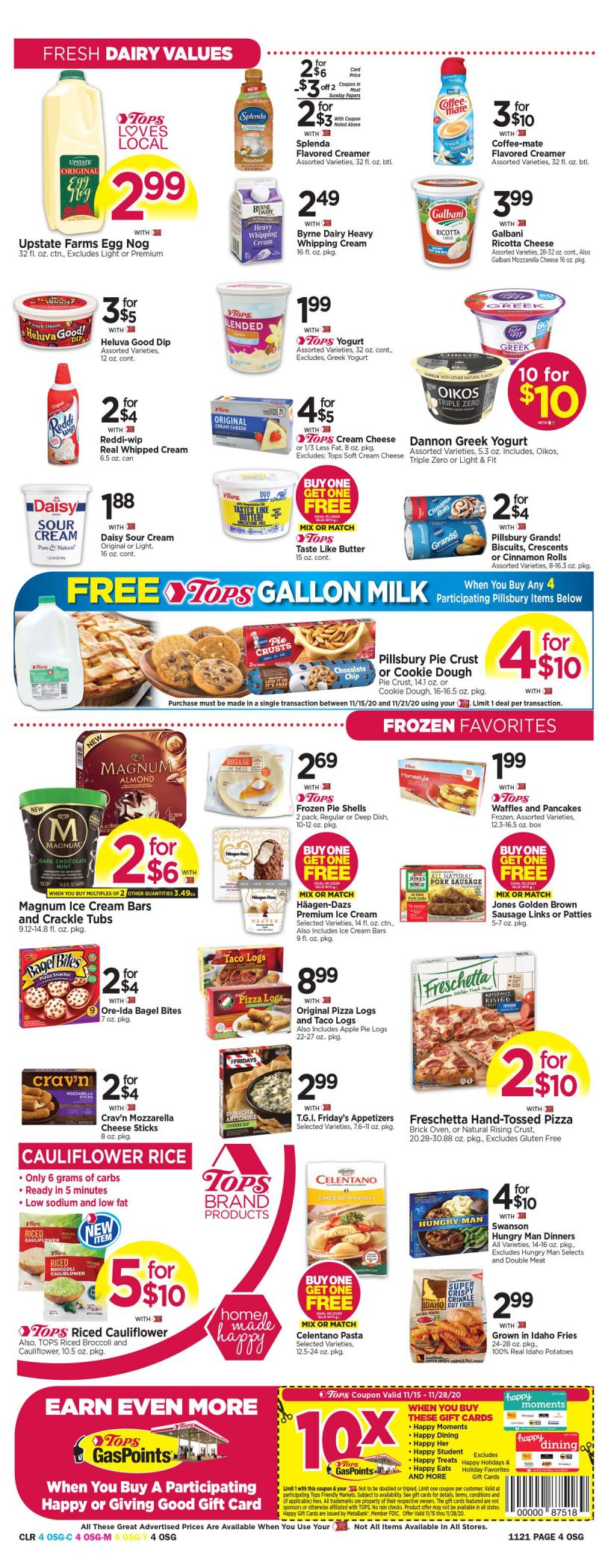 Tops Friendly Markets Weekly Ad Flyer November 17 to November 23, 2020