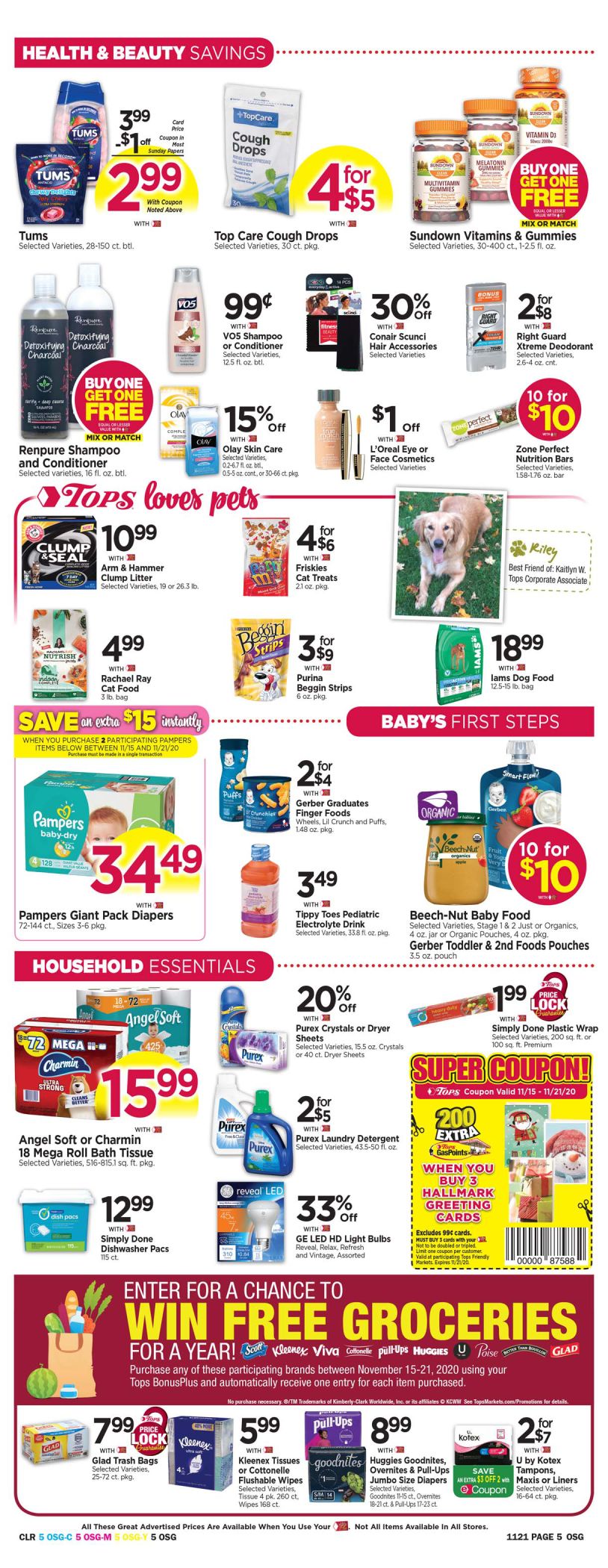 Tops Friendly Markets Weekly Ad Flyer November 17 to November 23, 2020