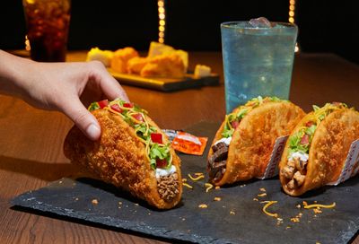 The Toasted Cheddar Chalupa is Back by Popular Demand at Taco Bell for a Limited Time Only