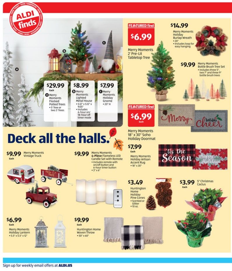 Aldi Weekly Ad Flyer (11/11/20 – 11/17/20): Early Aldi Ad Preview Sneak Peek