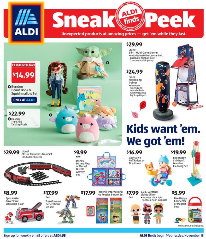 Aldi Weekly Ad Flyer (11/18/20 – 11/24/20): Early Aldi Ad Preview Sneak Peek