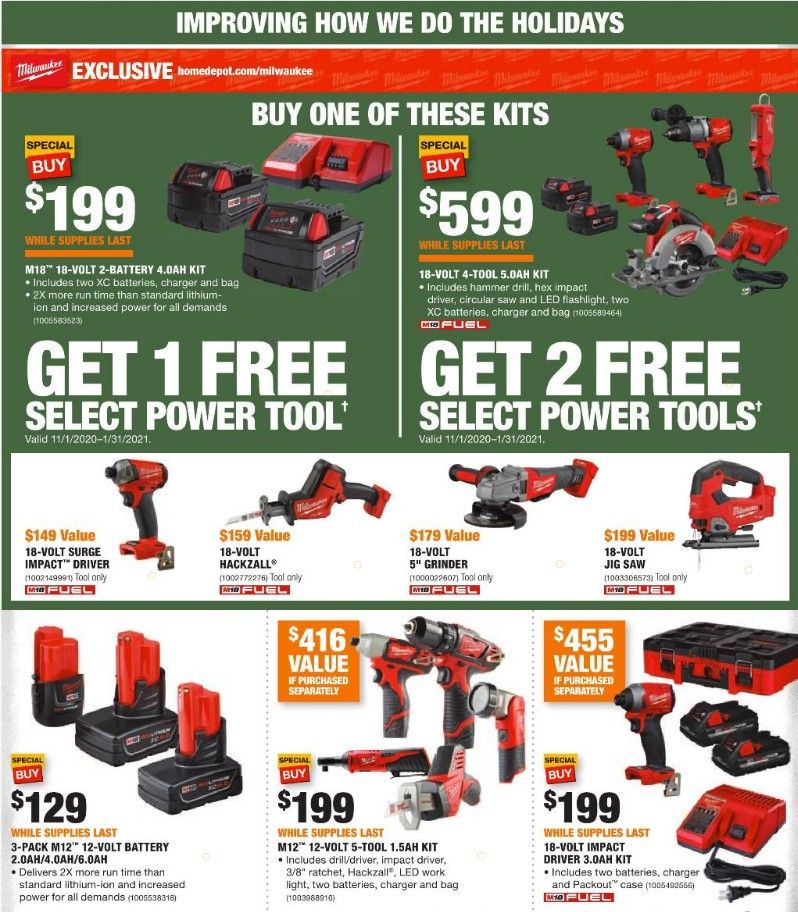 Home Depot Black Friday 2020 Ad ~ BROWSE the Leaked Ad!