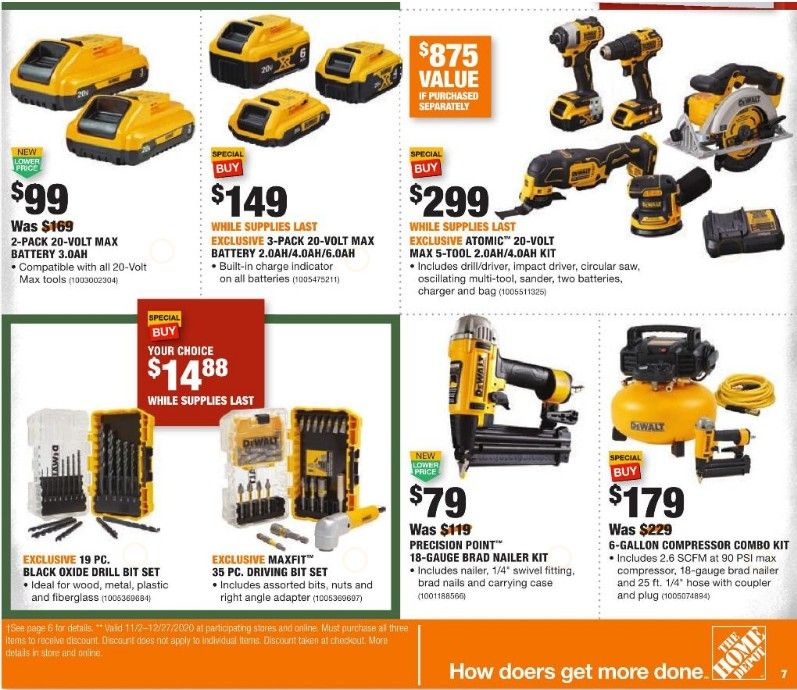 Home Depot Black Friday 2020 Ad ~ BROWSE the Leaked Ad!