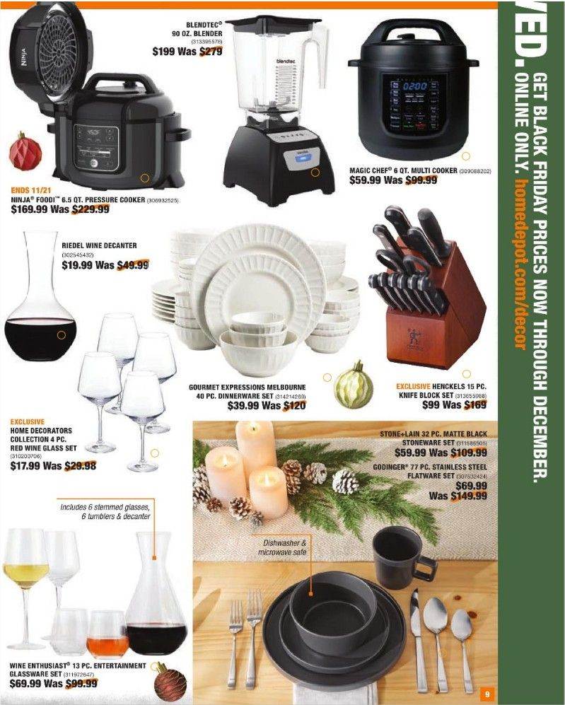 Home Depot Black Friday 2020 Ad ~ BROWSE the Leaked Ad!