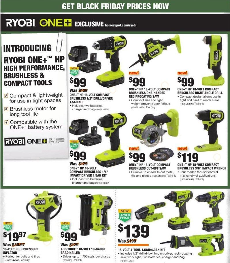 Home Depot Black Friday 2020 Ad ~ BROWSE the Leaked Ad!