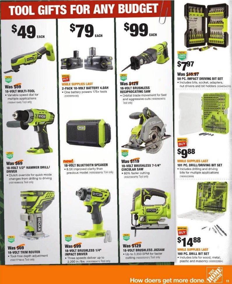 Home Depot Black Friday 2020 Ad ~ BROWSE the Leaked Ad!