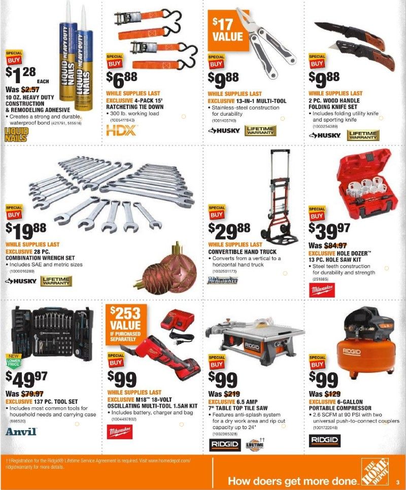 Home Depot Black Friday 2020 Ad ~ BROWSE the Leaked Ad!