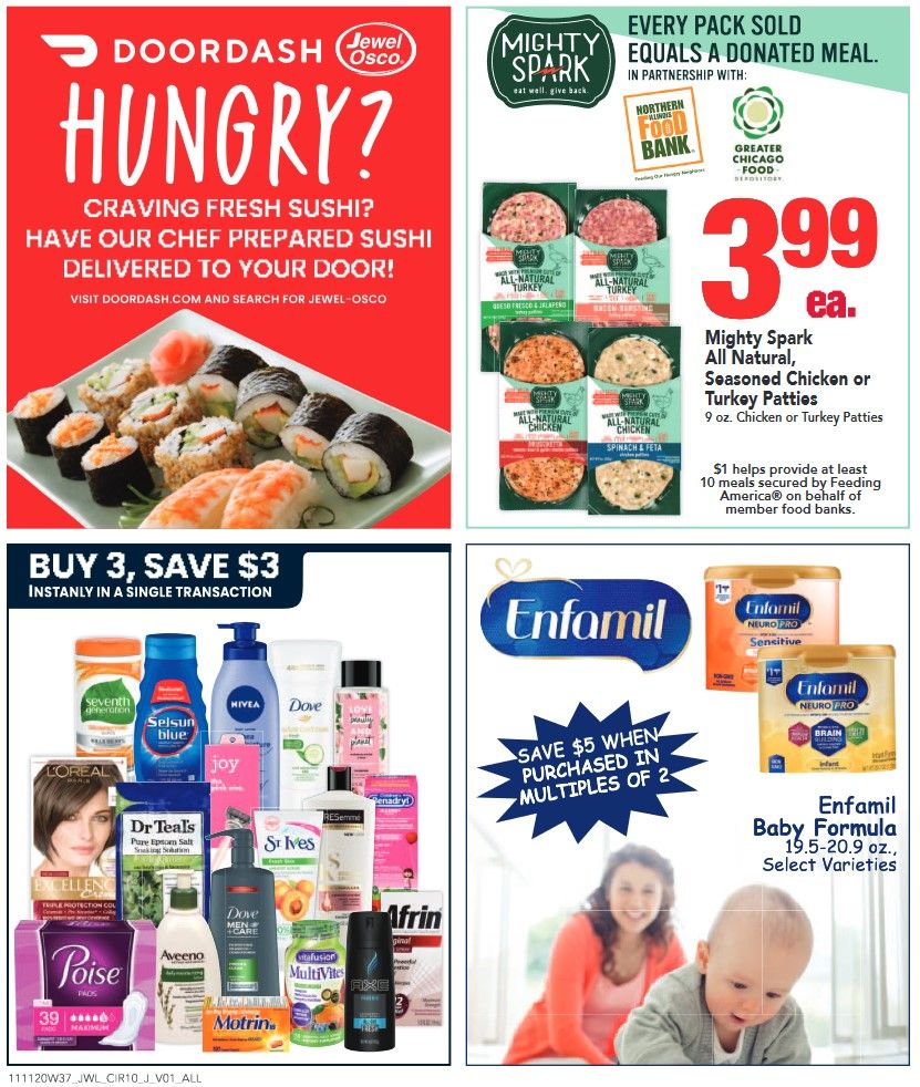 Jewel Osco Weekly Ad Flyer (11/11/20 – 11/17/20): Jewel Osco Ad Preview