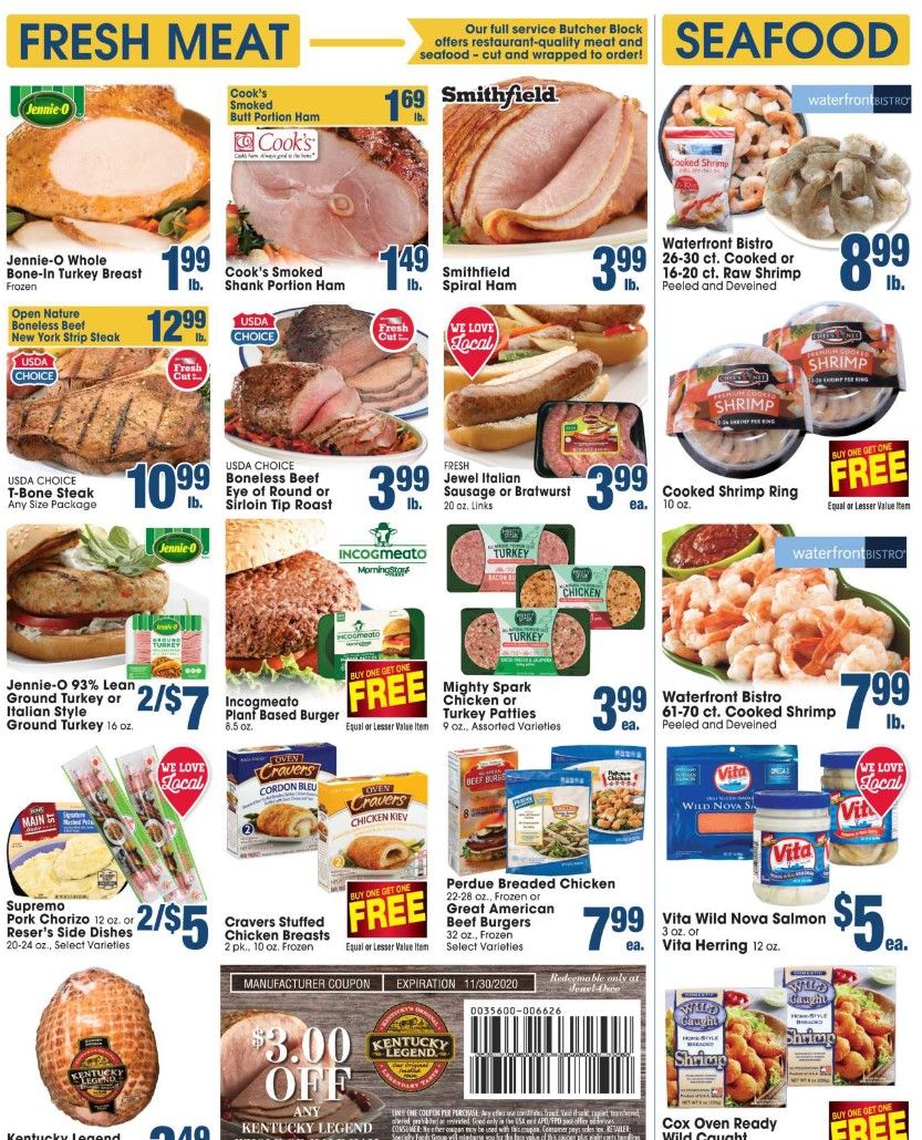 Jewel Osco Weekly Ad Flyer (11/11/20 – 11/17/20): Jewel Osco Ad Preview