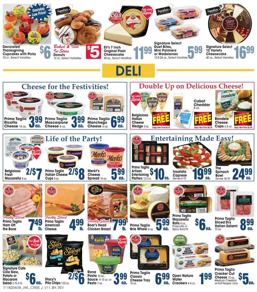 Jewel Osco Weekly Ad Flyer (11/18/20 – 11/26/20): Jewel Osco Ad Preview