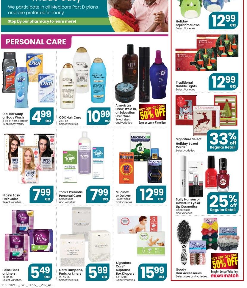 Jewel Osco Weekly Ad Flyer (11/18/20 – 11/26/20): Jewel Osco Ad Preview