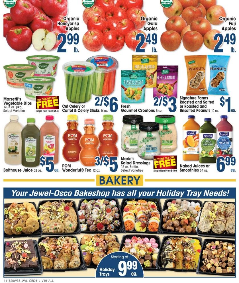 Jewel Osco Weekly Ad Flyer (11/18/20 – 11/26/20): Jewel Osco Ad Preview