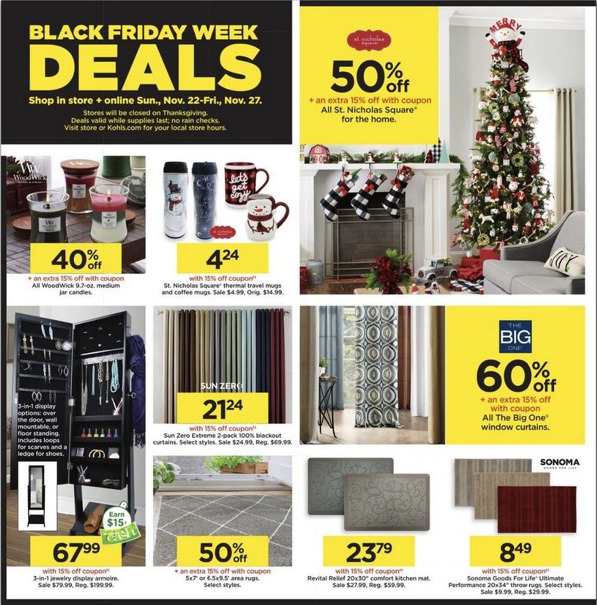 Kohls Black Friday Ad 2020: BROWSE all 72 Pages of the Ad!