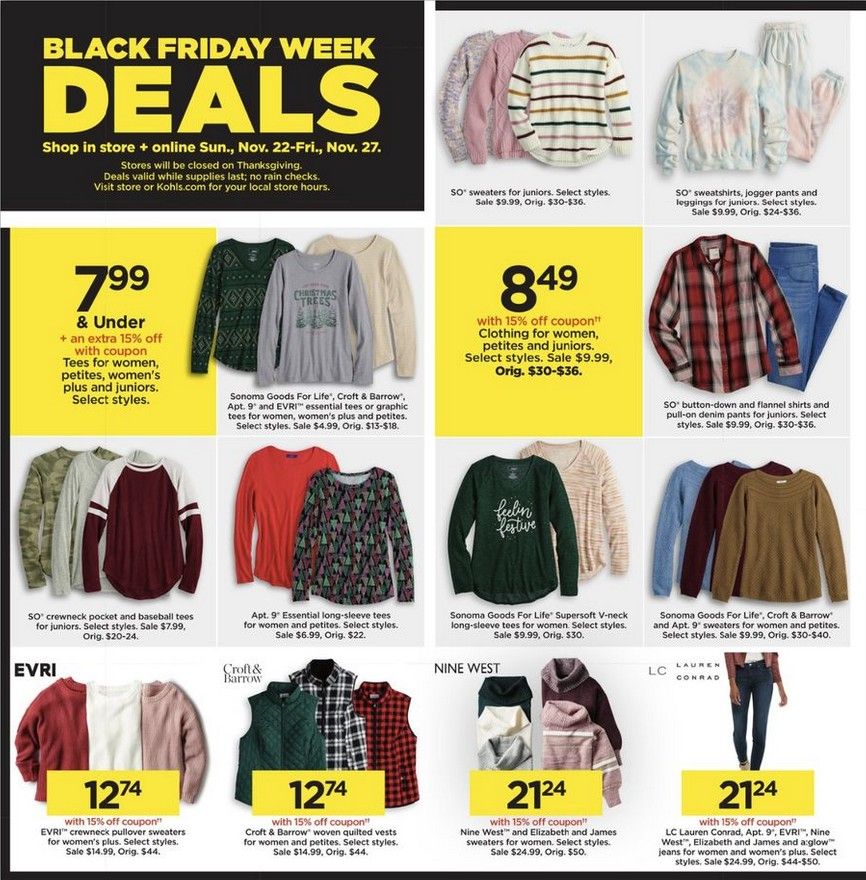 Kohls Black Friday Ad 2020: BROWSE all 72 Pages of the Ad!