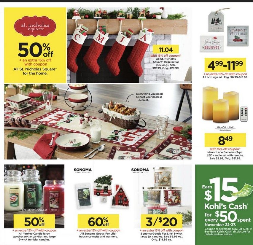 Kohls Black Friday Ad 2020: BROWSE all 72 Pages of the Ad!