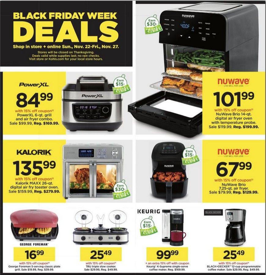 Kohls Black Friday Ad 2020: BROWSE all 72 Pages of the Ad!