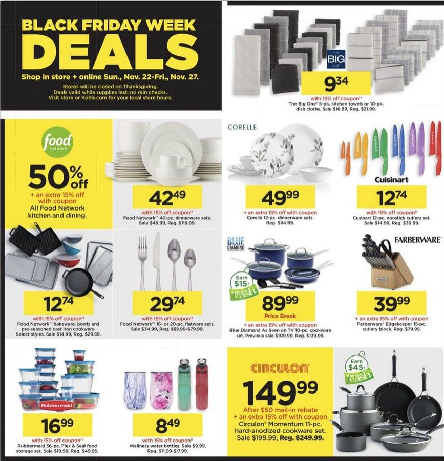 Kohls Black Friday Ad 2020: BROWSE all 72 Pages of the Ad!