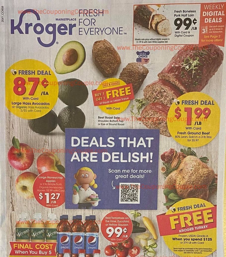 Kroger Ad Preview (11/11/20 – 11/17/20): Kroger Ad Preview Sneak Peek