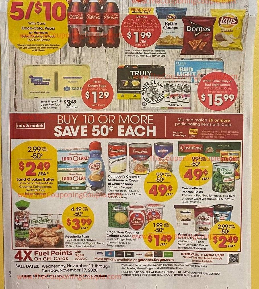 Kroger Ad Preview (11/11/20 – 11/17/20): Kroger Ad Preview Sneak Peek