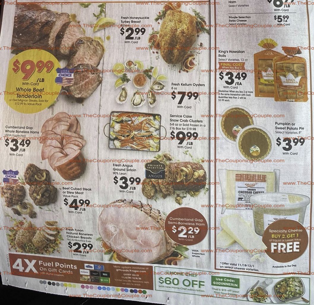 Kroger Ad Preview (11/18/20 – 11/26/20): Kroger Ad Preview Sneak Peek