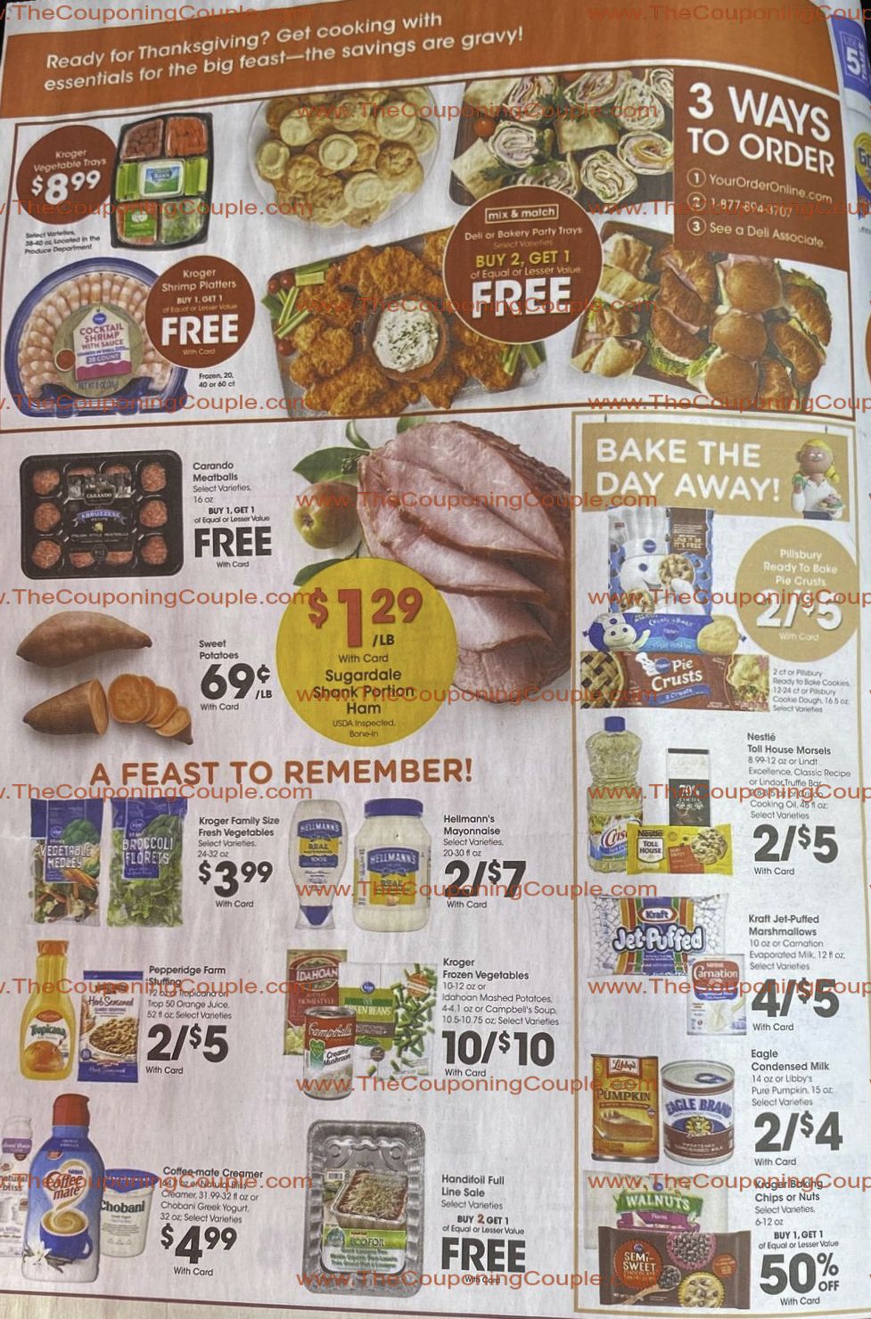 Kroger Ad Preview (11/18/20 – 11/26/20): Kroger Ad Preview Sneak Peek