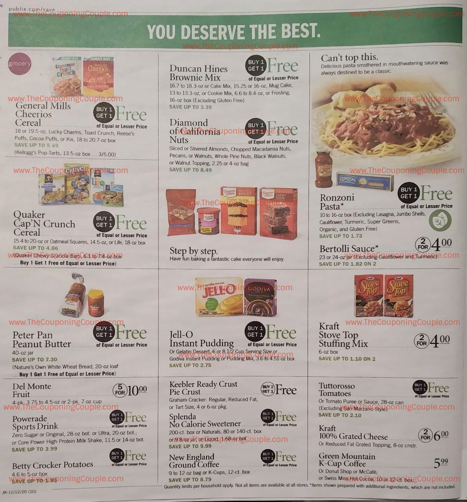 Publix Ad Preview 11/11/20 – 11/17/20 (or 11/12-11/18/20 for Some)