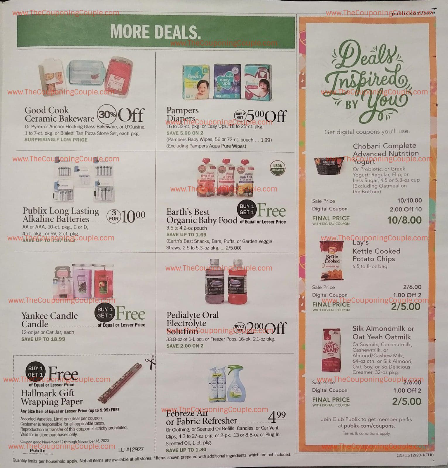 Publix Ad Preview 11/11/20 – 11/17/20 (or 11/12-11/18/20 for Some)