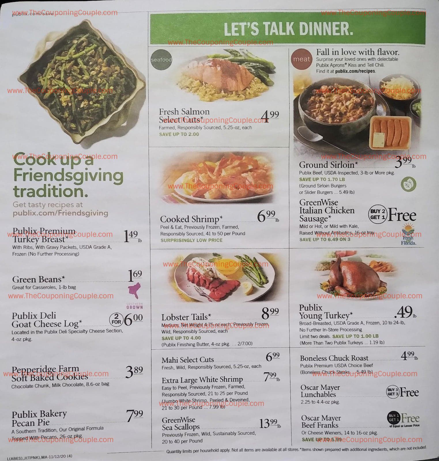 Publix Ad Preview 11/11/20 – 11/17/20 (or 11/12-11/18/20 for Some)