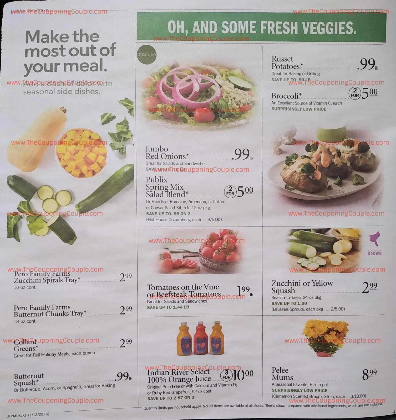 Publix Ad Preview 11/11/20 – 11/17/20 (or 11/12-11/18/20 for Some)
