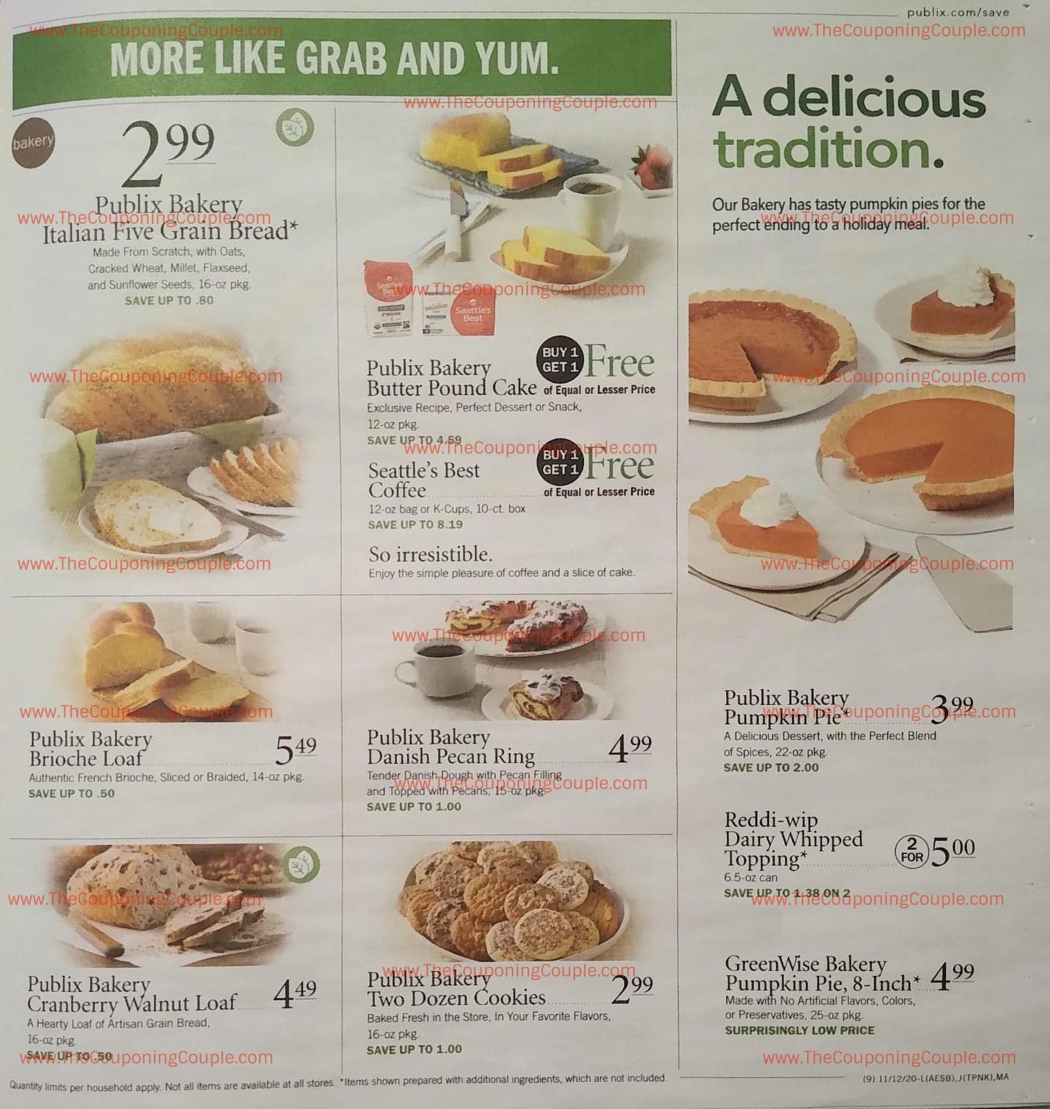 Publix Ad Preview 11/11/20 – 11/17/20 (or 11/12-11/18/20 for Some)
