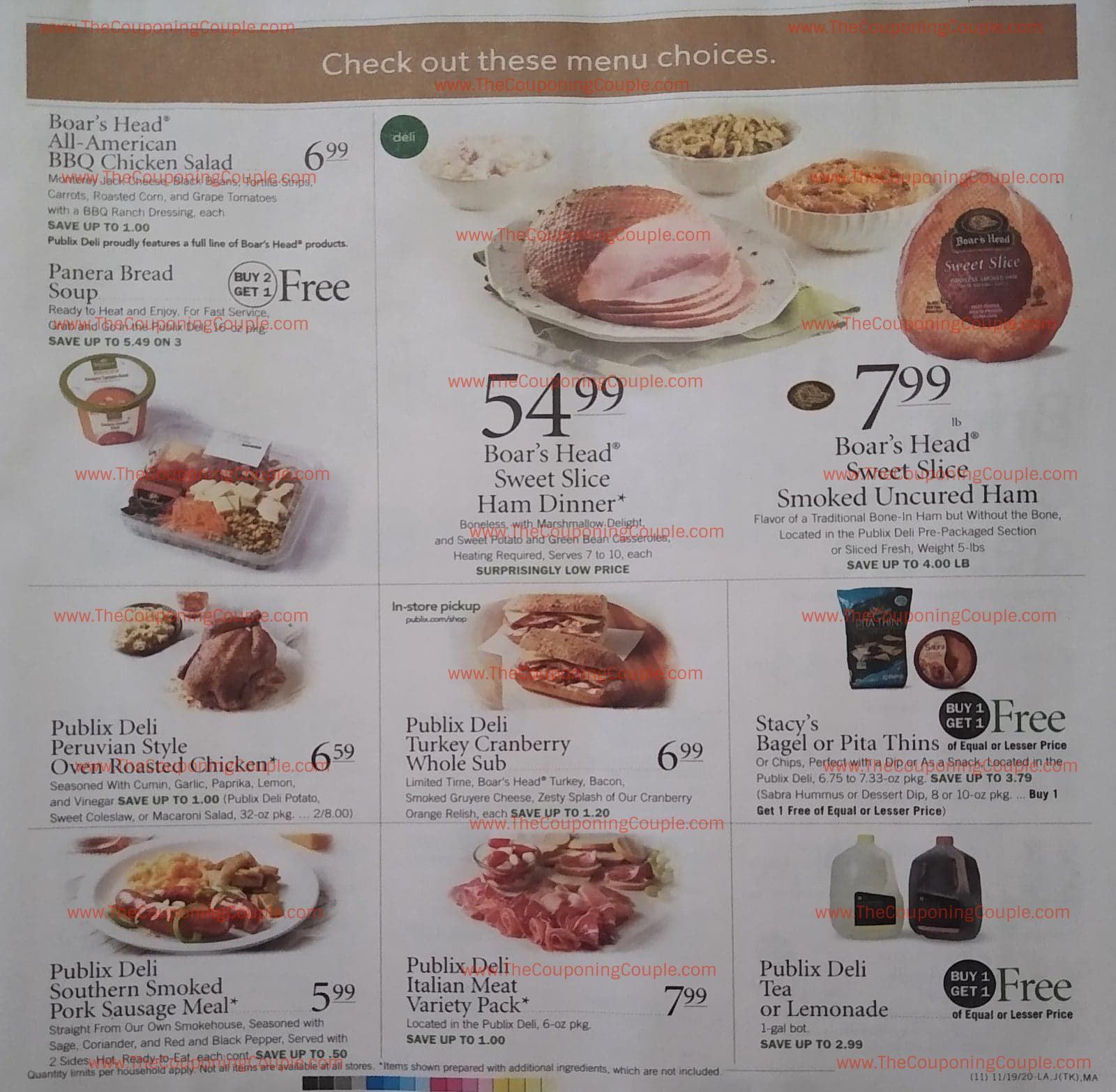 Publix Ad Preview 11/18/20 – 11/24/20 (or 11/19-11/25/20 for Some)