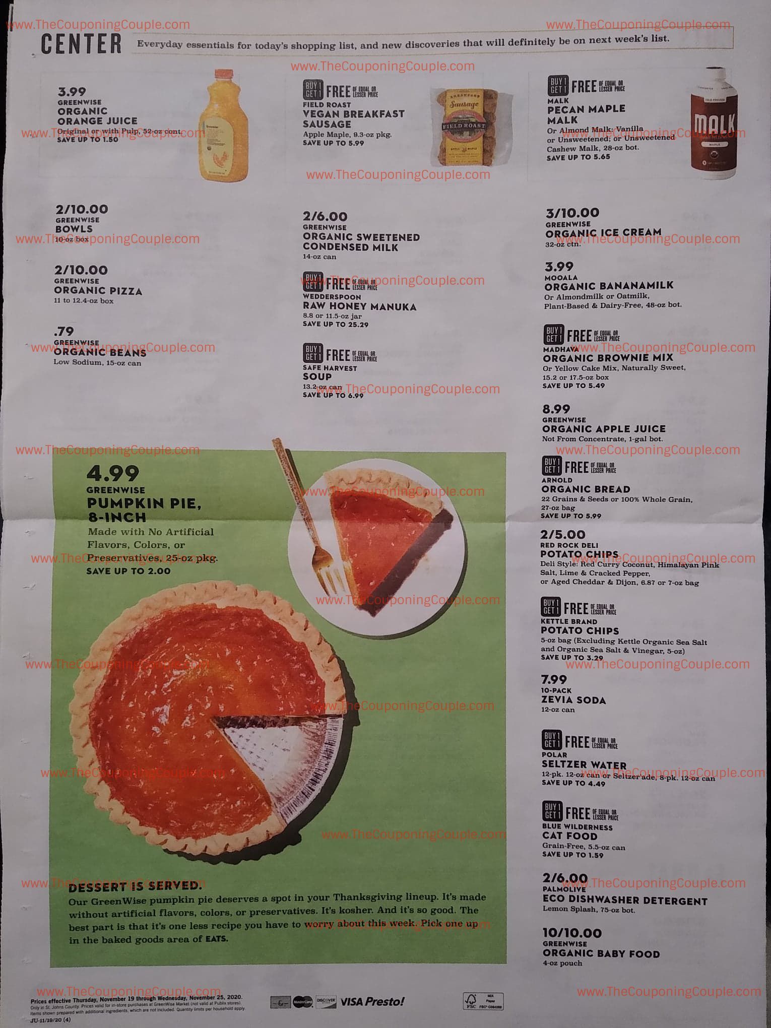 Publix Ad Preview 11/18/20 – 11/24/20 (or 11/19-11/25/20 for Some)