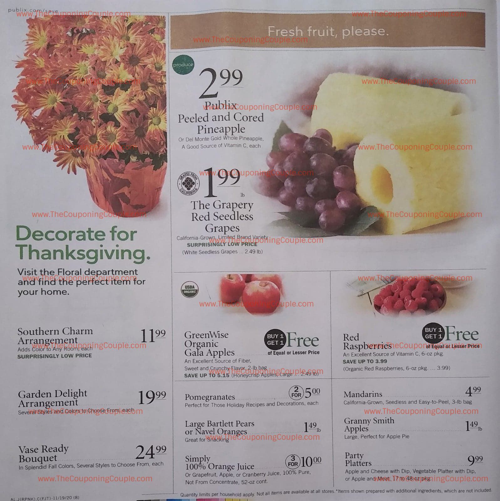 Publix Ad Preview 11/18/20 – 11/24/20 (or 11/19-11/25/20 for Some)