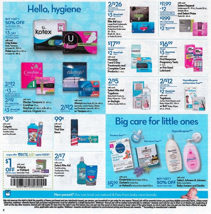 Rite Aid Weekly Ad Flyer (11/15/20 – 11/21/20): Early Rite Aid Ad Preview