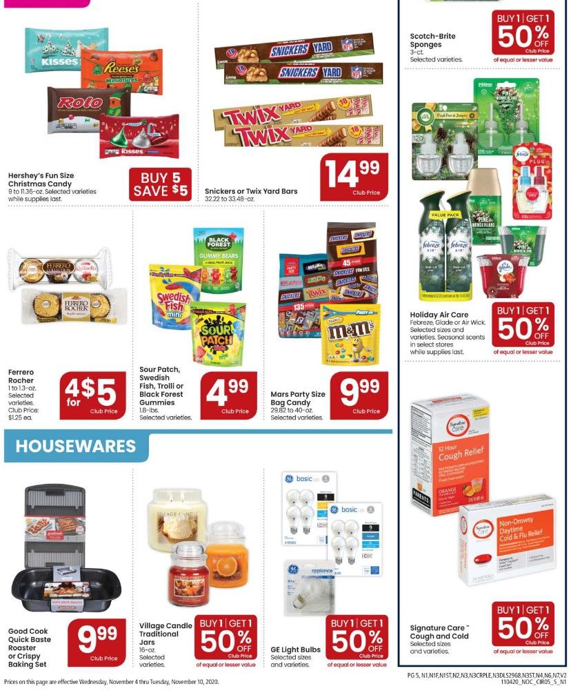 Safeway Weekly Ad Flyer (11/4/20 – 11/10/20) & Safeway Ad Preview