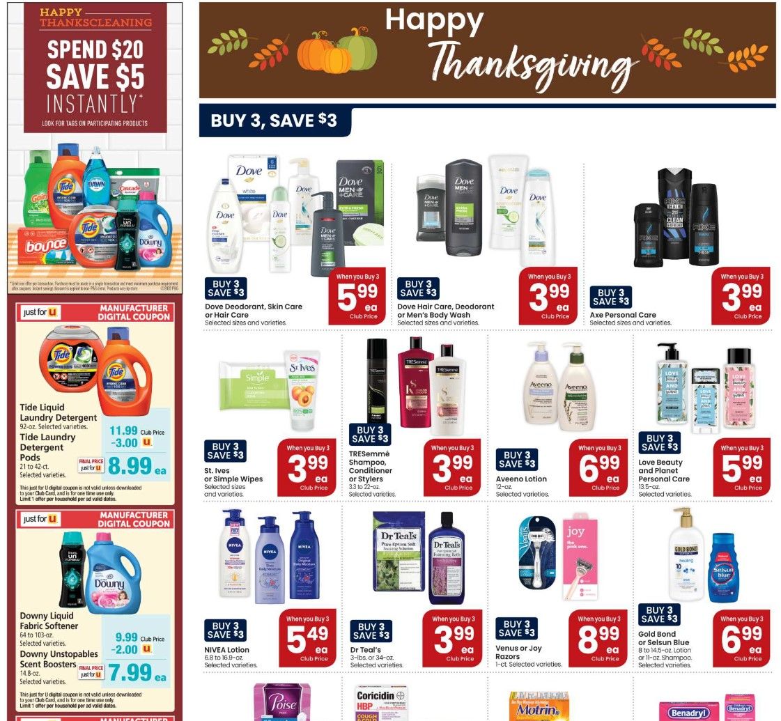 Safeway Weekly Ad Flyer (11/4/20 – 11/10/20) & Safeway Ad Preview