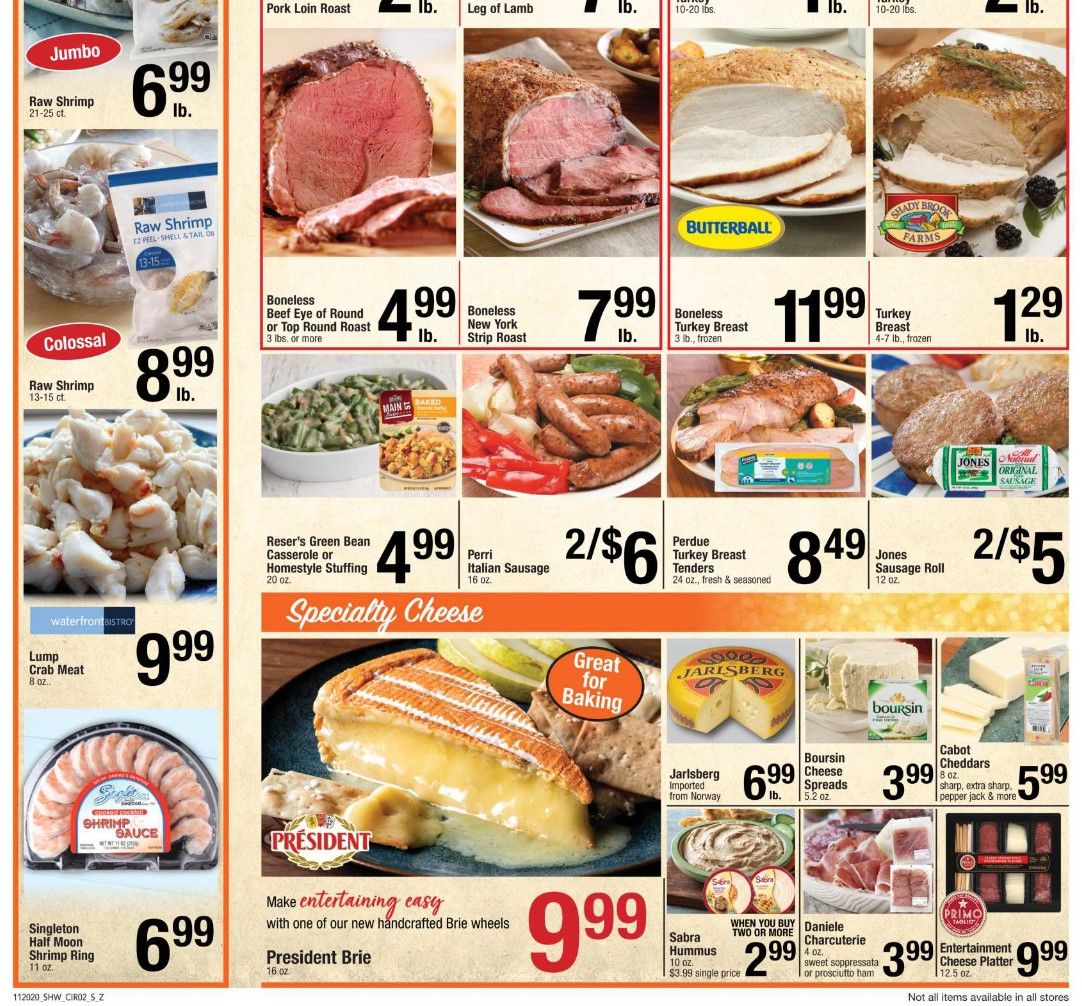 Shaws Flyer 11/20/20 – 11/26/20: Shaws Circular & Weekly Ad Flyer Preview